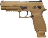SIG Sauer M17 9mm Pistol 4.7" Barrel Coyote Tan 17+21rd Mags