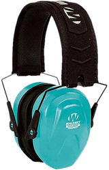 Walker's Razor Compact Electronic Earmuffs 23dB NRR Teal GWPCRSEMTL