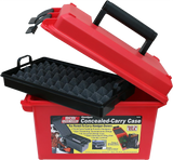 MTM Case-Gard HCC30  Conceal Carry Case Handgun Red                                                                                                                                                     