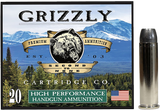 Grizzly Ammo 357 Magnum 180gr Wide Flat Nose Gas Check 20rd Box