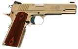 Standard Mfg  1911 Standard Full Size Frame 45 ACP 7+1 5" Stainless Match Grade Barrel, Nickel Steel Serrated Slide, Nickel Steel Frame w/Beavertail, Walnut Double Diamond Grip                        