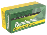 Remington Ammunition R21006 Golden Bullet  22LR 40gr Round Nose 50 Per Box/10 Case                                                                                                                      