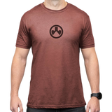 Magpul Icon T-Shirt Red Rock Heather Cotton/Poly Blend XL