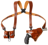Galco Miami Classic II MCII126 Shoulder Holster S&W N Frame Tan