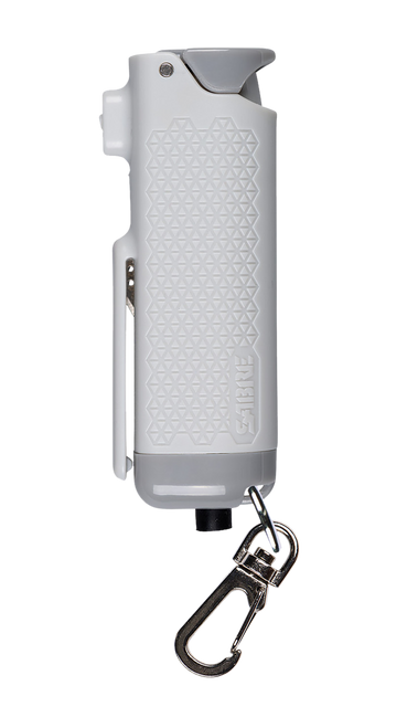 Sabre SELG01 Safe Escape 3-in-1 Automotive Tool Gray Polymer Distance 10 ft Features Glass Breaker/Pepper Gel/Seat Belt Cutter                                                                          