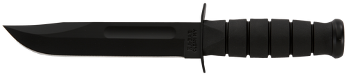 Ka-Bar 1211 Fighting Utility Knife 7" Fixed Blade Black 1095 Steel