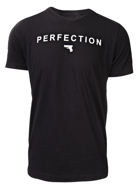 Glock Perfection Pistol Black Cotton T-Shirt 3XL - Official Apparel