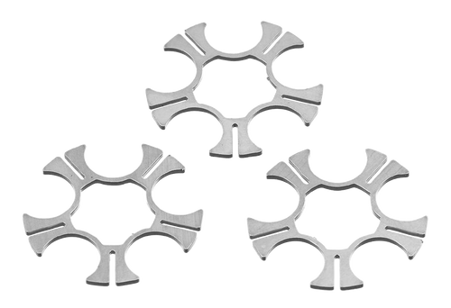 Ruger 90516 Moon Clip Full Ruger SP101 9mm Luger 5rd Stainless Steel 3 Per Pack                                                                                                                         