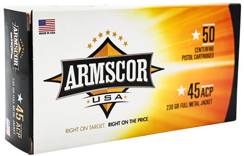 Armscor FAC4512N 45 ACP 230gr FMJ Ammunition 50rd Box