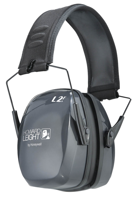 Howard Leight Leightning L2F Slim Passive Ear Muff 27dB NRR Gray