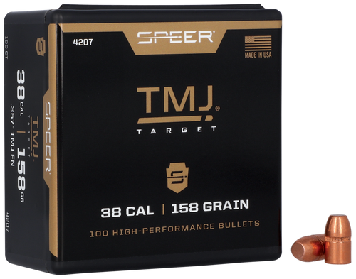Speer 4207 TMJ 38 Special 158gr Total Metal Jacket Ammo 100rd