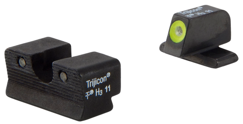 Trijicon HD Night Sights XD-S/XD-E Green Tritium Yellow Front