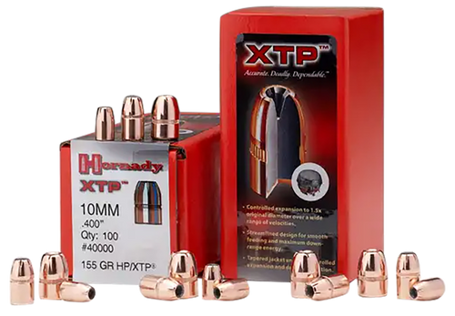 Hornady XTP 35740 .357 Cal 140gr Hollow Point Bullets - 100ct