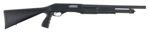 Stevens 19485 320 Security 12 Gauge 3" 5+1 18.50" Matte Blued Carbon Steel Barrel, Black Fixed Pistol Grip Stock, Ambidextrous Includes Fixed Cylinder Bore Choke                                       