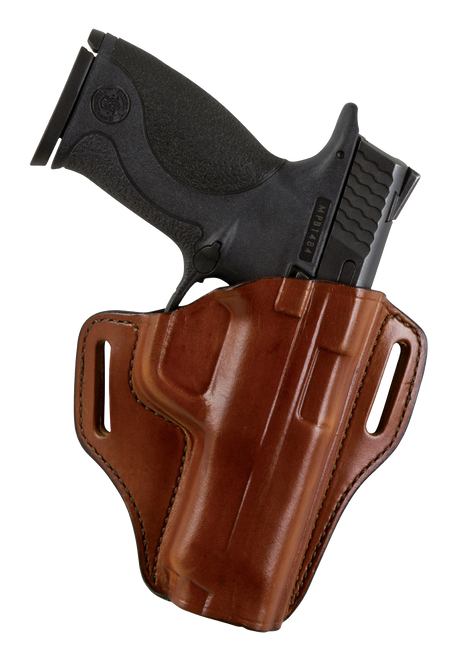 Bianchi 57 Remedy OWB Holster Size 10 Tan Leather Colt 1911 RH