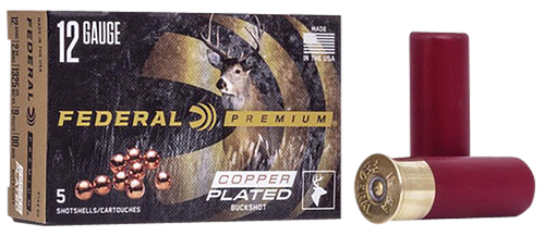 Federal P15400 Premium 12GA 00 Buckshot 2.75" 1-1/8oz 5rd Box