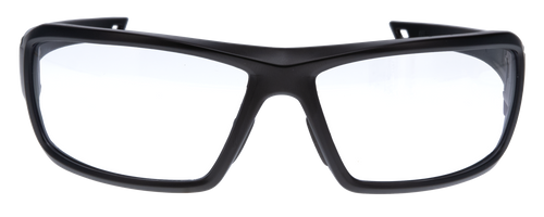 Walker's IKON Forge Ballistic Safety Glasses Clear Lens Black Frame