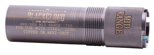 Carlson's Choke Tubes 09002 Black Cloud Beretta/Benelli Mobil 12 Gauge Mid-Range Steel Titanium Coated                                                                                                  