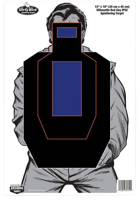 Birchwood Casey Dirty Bird 12x18 Silhouette Targets - 8 Pack