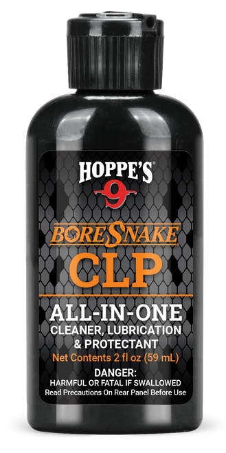 Hoppe's HSO BoreSnake Oil CLP 2oz Squeeze Bottle Pinpoint Applicator