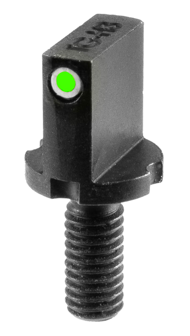 TruGlo TG231AR1 Tritium Front Sight Black Green AR-15 Gas Block