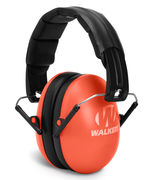 Walker's GWPYWFM2COR Folding Ear Muffs 23dB NRR Youth Women