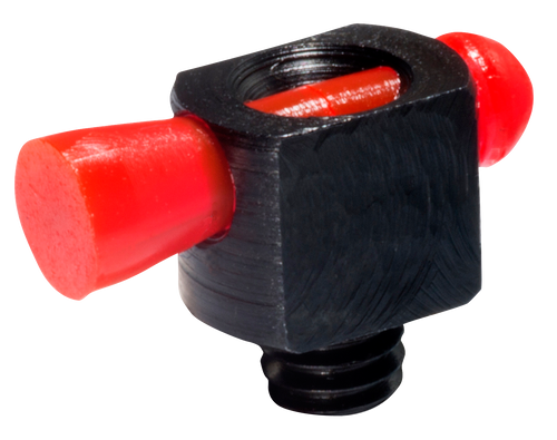 HiViz BD1008R Spark II Red Fiber Optic Front Sight Universal