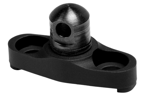 GrovTec US Inc GTSW112 Flanged Stud Mount M-LOK Black Anodized 6061 Aluminum                                                                                                                            