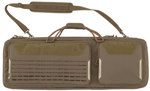 Tac Six 10839 Tactical Rifle Case Coyote 2-Gun Polyester Storage
