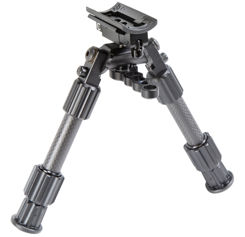 Caldwell 1092515 Accumax Premium Carbon Fiber Bipod 6-9" Gray                                                                                                                                           