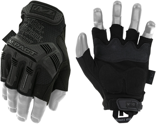 Mechanix Wear M-Pact Covert Fingerless Gloves XL Black TPR