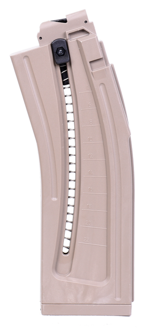 Mauser M-15 22LR Magazine 22-Round Tan Polymer Rimfire