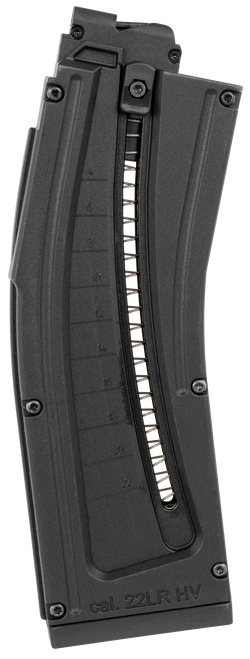 Mauser M-15 22LR Magazine 22-Round Black Polymer Rimfire