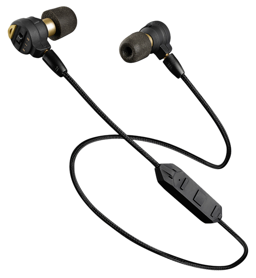 Pro Ears Stealth Elite 28dB Behind Head Electronic Earmuffs Black