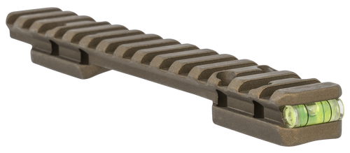 Talley P0MHC735ACI Picatinny Rail w/Anti-Cant Indicator Burnt Bronze Fits X-Bolt Short Action 20 MOA                                                                                                    