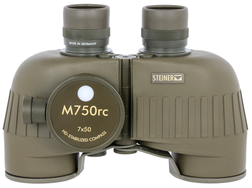 Steiner M750rc 7x50mm Binoculars Range Finding Reticle Compass