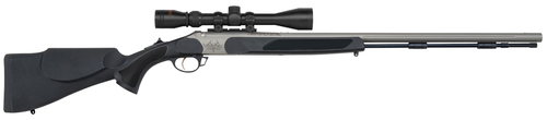 Traditions R556110460 Vortek StrikerFire  50 Cal 209 Primer 28" Stainless Cerakote Black Synthetic Stock 3-9x40 Scope                                                                                   