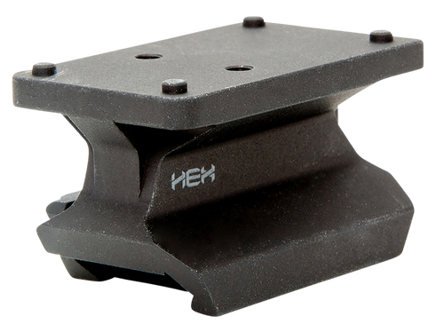 Springfield Armory GE5077MIN13RM Riser Mount  Matte Black Aluminum Picatinny Rail/Springfield Standard/Vortex/Burris/Docter Footprint Mount                                                             