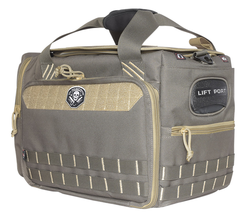 GPS Bags 1512MLBR Medium/Large Rifle Case - Holds 5 Handguns Green