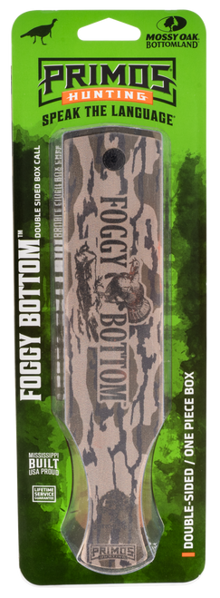 Primos PS2960 Foggy Bottom Box Turkey Call Mossy Oak BottomLand