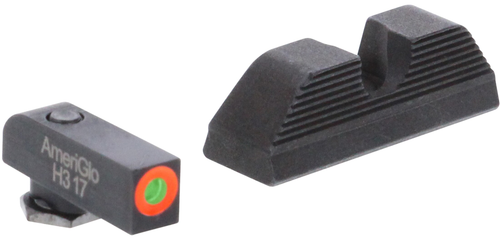 AmeriGlo GL5353 Protector Sight Set Glock Green Tritium Orange