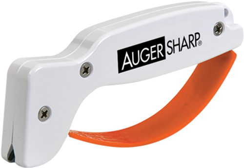 AccuSharp 007C AugerSharp Sharpener Diamond Tungsten Carbide Sharpener White/Orange                                                                                                                     
