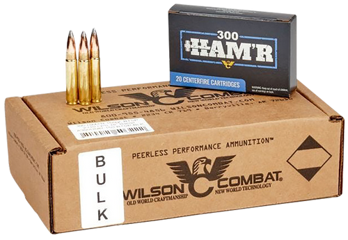 Wilson Combat HAM'R 300 HAM'R 150gr BTSP Ammo 20rd Box