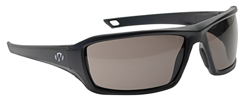 Walker's IKON Forge Ballistic Safety Glasses Smoke Lens Black Frame