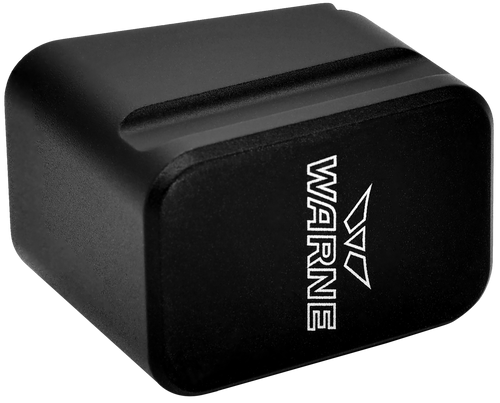 Warne 3126 Aluminum Magazine Extension Glock 19/23 +5/+4 Rounds