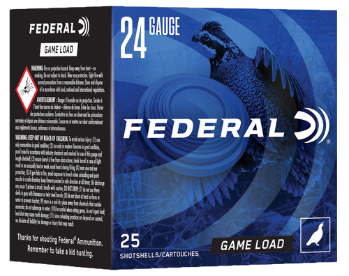 Federal N1248 Game-Shok 24 Gauge 2.5" 11/16oz #8 Shot Shells