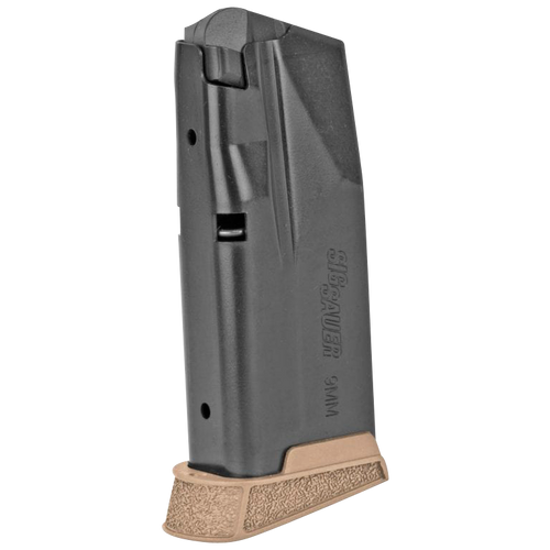 Sig Sauer P365 10rd Magazine 9mm Luger Black/Coyote Steel