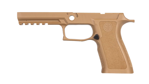 Sig Sauer GRIPMODXF943MCOY P320 Grip Module X-Series (Medium Size Module), 9mm Luger/40 S&W/357 Sig, Coyote Polymer, Fits Full Size Sig P320 (4.70")                                                    