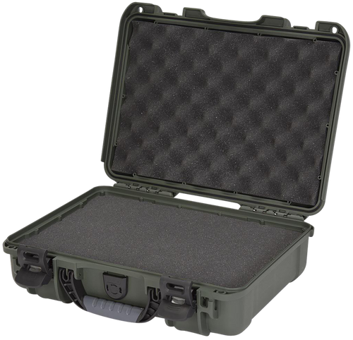 Nanuk 910 Waterproof Hard Case Olive Foam Insert Airline Approved