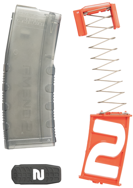 Amend2 MOD-C 10rd 5.56/.223 AR-15 Magazine - Translucent Smoke